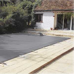 protezione per piscina con occhielli
