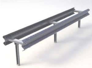 guard-rail in acciaio