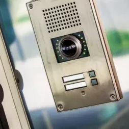 sistema di videocitofono in acciaio inossidabile spazzolato 1
