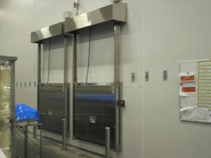 porte industriali a ghigliottina