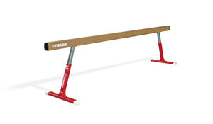 trave d'equilibrio da ginnastica