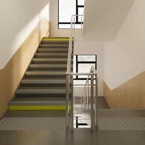 profilo per gradini in PVC