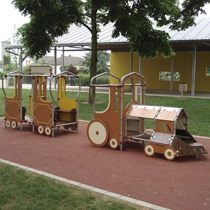 veicolo per parco giochi
