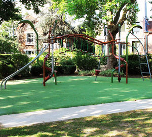 struttura d'arrampicata per parco giochi