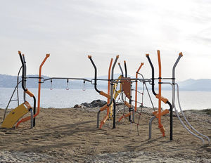 struttura d'arrampicata per parco giochi