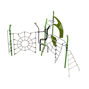 struttura d'arrampicata per parco giochi