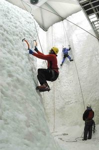 parete d'arrampicata fissa