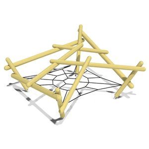 struttura d'arrampicata per parco giochi