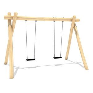 altalena in legno