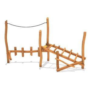 percorso a ostacoli per parco giochi