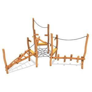 percorso a ostacoli per parco giochi