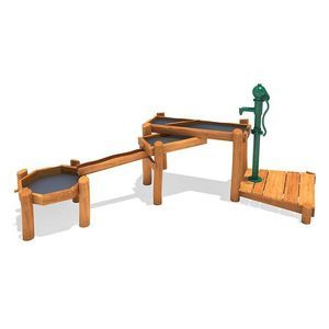 gioco d'acqua per parco giochi