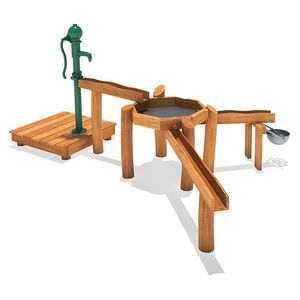 gioco d'acqua per parco giochi