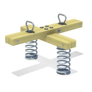 gioco a molla in legno