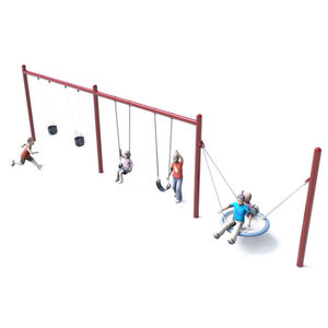 altalena in metallo / multipla / per parco giochi
