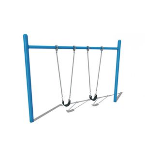 altalena in metallo / per parco giochi / doppia