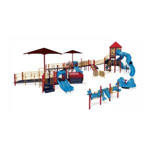 struttura ludica per parco giochi / in plastica