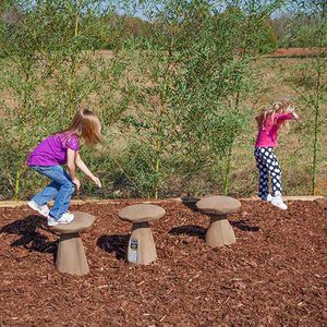 percorso a ostacoli per parco giochi