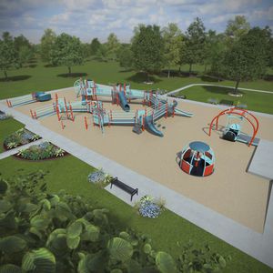 struttura ludica per parco giochi