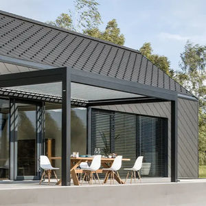 pergola addossata