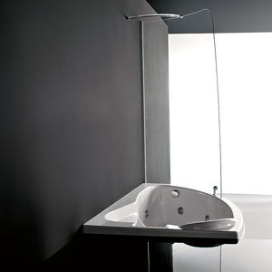 vasca da bagno doccia d'angolo