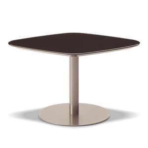 tavolo moderno / in metallo / in laminato / con supporto in metallo