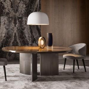 tavolo moderno / in quercia / in legno massiccio / in MDF