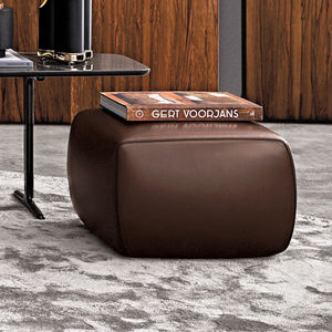 pouf moderno / in tessuto / di Rodolfo Dordoni / bianco