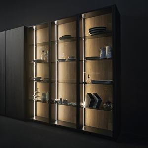 credenza con alzata contemporanea