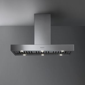 cappa a isola / con illuminazione integrata / professionale
