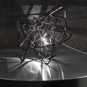 lampada da tavolo / design originale / in metallo / LED