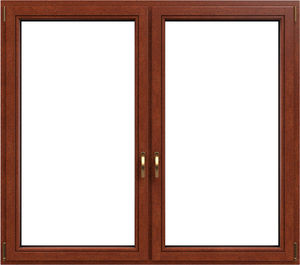 finestra in legno