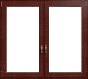 finestra in legno
