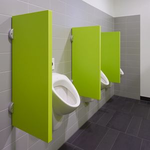 parete divisoria per orinatoio per bagno pubblico
