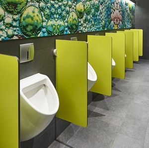 parete divisoria per orinatoio per bagno pubblico 1