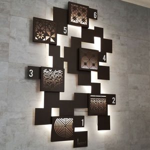 pannello decorativo in alluminio