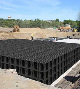 modulo di gestione delle acque piovane per vasca