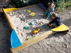 vasca di sabbia per parco giochi 1