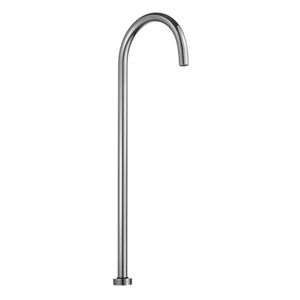 bocca per lavabo in metallo cromato
