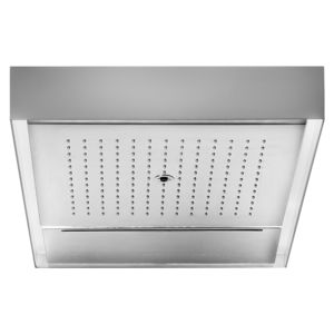 soffione doccia da soffitto / rettangolare / a pioggia / a cascata
