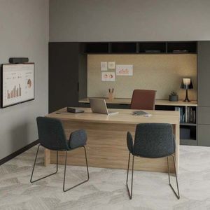 sistema di scrivanie per open space 1