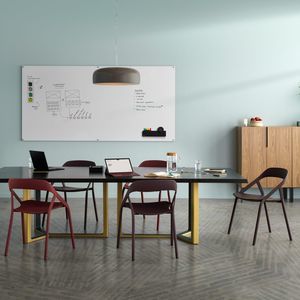 sedia visitatore minimalista