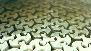 blocco di calcestruzzo articolato / cellulare / per muro di contenimento / per lavori pubblici