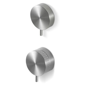 miscelatore da doccia / da parete / in acciaio inox / termostatico