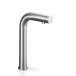 miscelatore per lavabo / in acciaio inox / da bagno / 1 foro