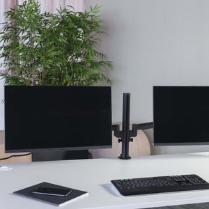 supporto schermo da ufficio / doppio