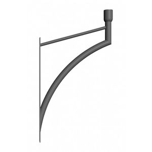 braccio per lampione stradale moderno in alluminio anodizzato 1