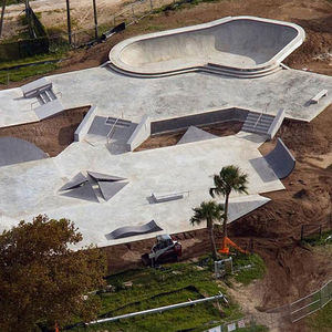 skatepark in calcestruzzo