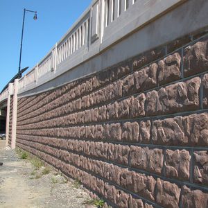 muro di contenimento in cemento armato