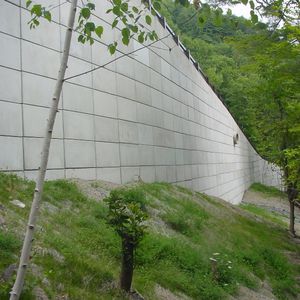 muro di contenimento in cemento armato
